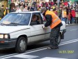 Rok 2007: Pozoracja wypadku drogowego  - XV Fina Wielkiej Orkiestry witecznej Pomocy Zielona Gra 2007